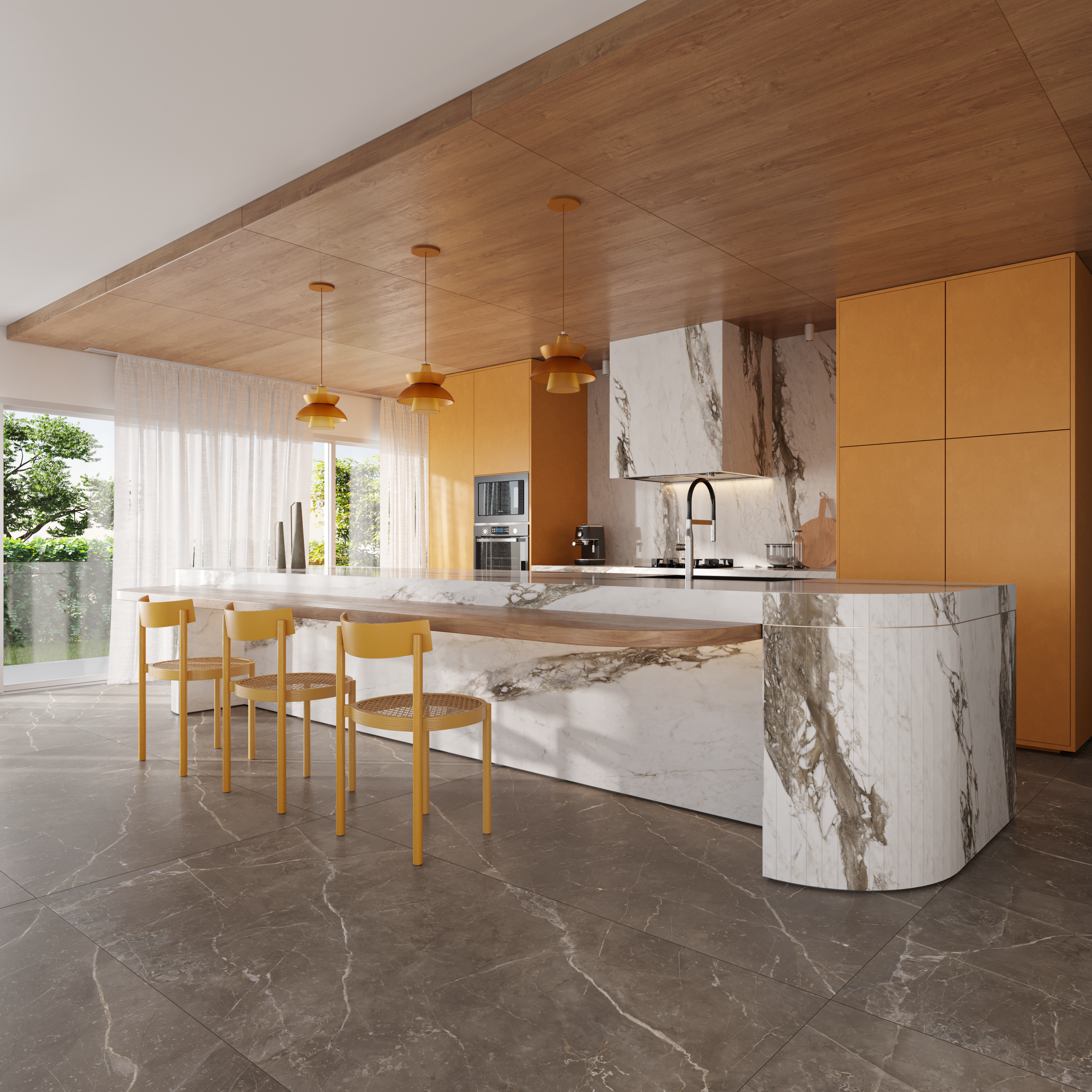 Série Calacata Renoir - Roca Cerámica